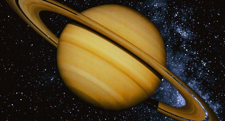 Wie viel wiegt Saturn?