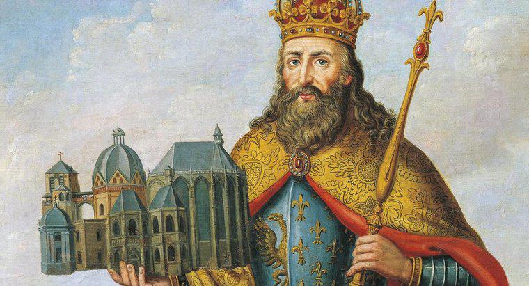 Was geschah nach dem Tod Karls des Großen?