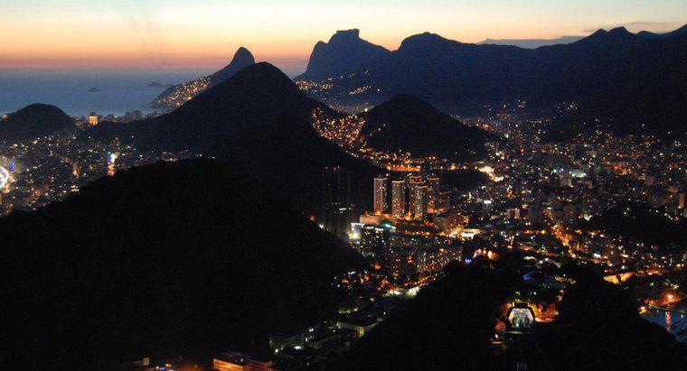 Was sind die Hauptberge in Brasilien?