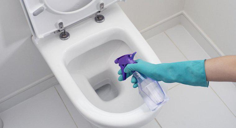 Kann Essig Flecken in der Toilettenschüssel entfernen?