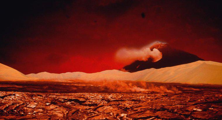 Was ist die Zusammensetzung der Atmosphäre des Mars?