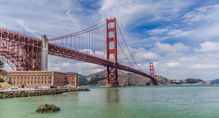 Welche Städte verbindet die Golden Gate Bridge?