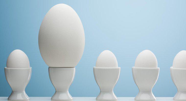 Wie viele große Eier entsprechen einem extra großen Ei?