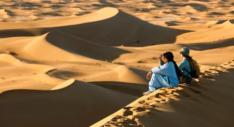 Wo liegt die Wüste Sahara?
