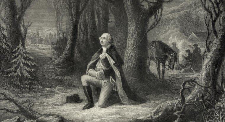 Wie groß war George Washington?