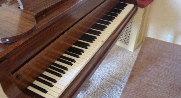 Wie viele Tasten hat ein Klavier?