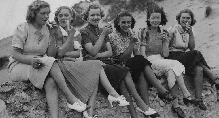 Was trugen Frauen in den 1930er Jahren?