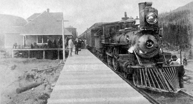 Was waren die Auswirkungen der transkontinentalen Eisenbahn?