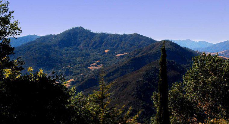 Welche Bergkette verläuft entlang der kalifornischen Küste?