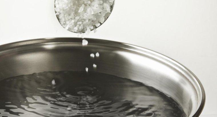 Warum löst sich Salz in heißem Wasser schneller auf?