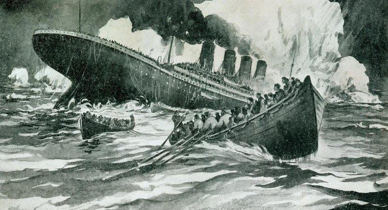 Wie viele Menschen waren auf der Titanic, als sie sank?