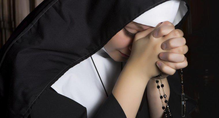 Wie heißt das katholische Nonnen-Outfit?
