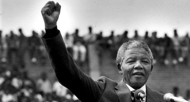 Wofür kämpfte Nelson Mandela?