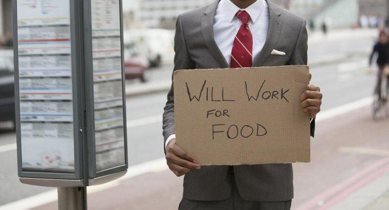Wie führt Arbeitslosigkeit zu Armut?