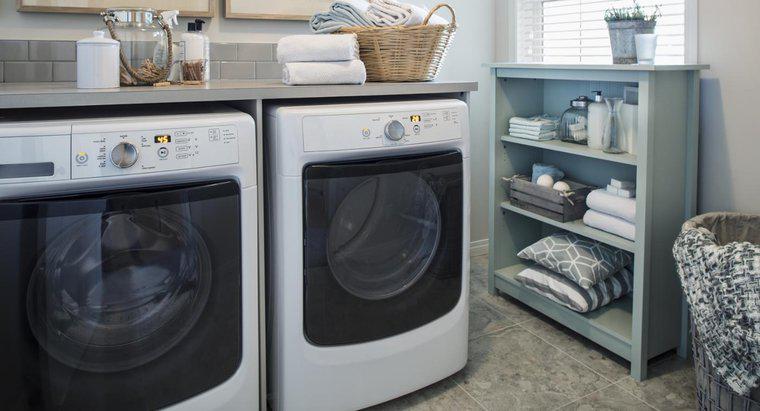 Was ist die Standardgröße für eine Waschmaschine und einen Trockner?