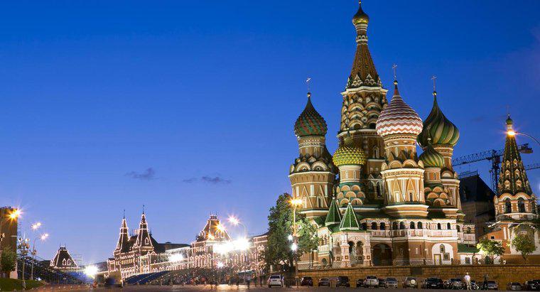 Was ist die Hauptstadt von Russland?
