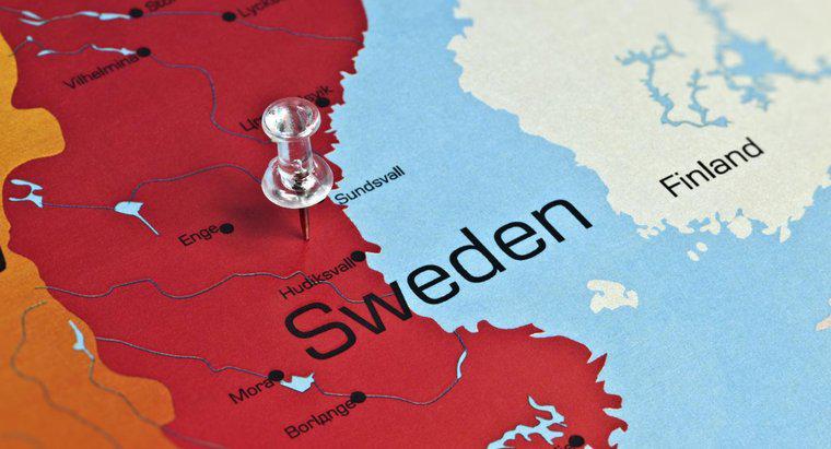 An welche Länder grenzt Schweden?