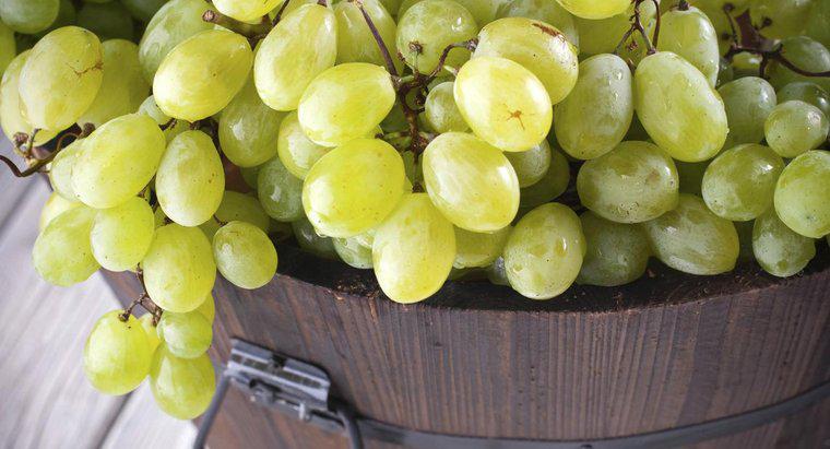 Was ist der Nährwert von grünen Trauben?