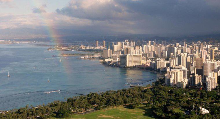 Was ist die größte Stadt auf Hawaii?