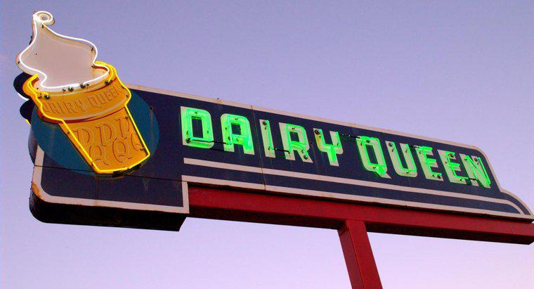 Woraus wird Dairy Queen Ice Cream hergestellt?