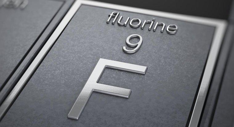 Wie viele Valenzelektronen hat Fluor?