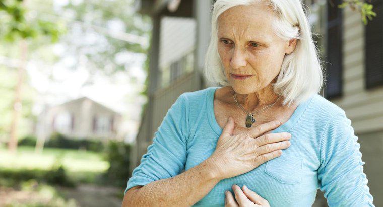 Was verursacht Brustschmerzen in der Mitte der Brust?