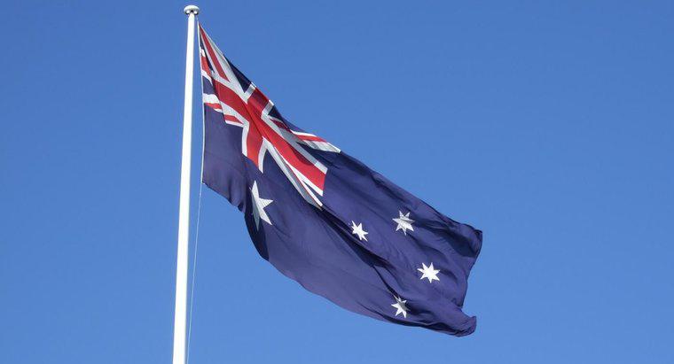 Was bedeutet die australische Flagge?