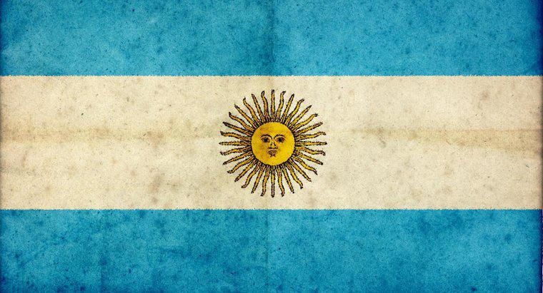 Was bedeuten die Farben der argentinischen Flagge?