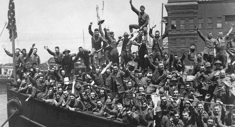 Was hat den Eintritt der USA in den Ersten Weltkrieg verursacht?