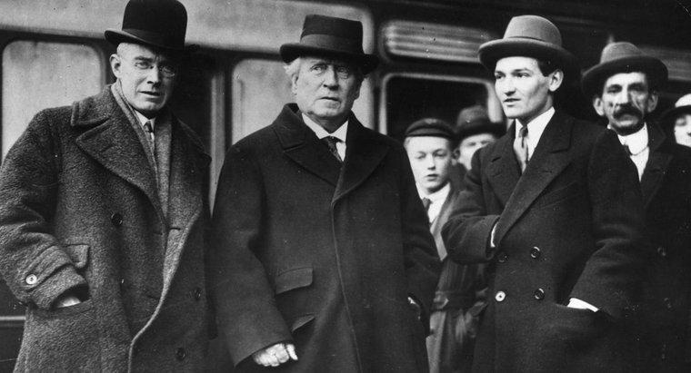 Wer war der Führer Großbritanniens während des Ersten Weltkriegs?