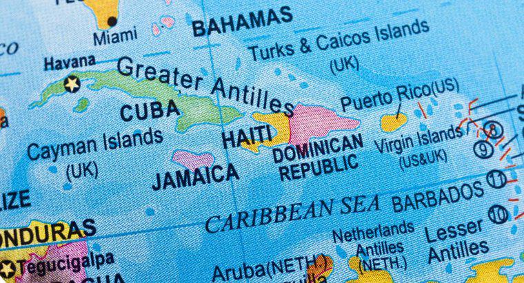 Wie viele Länder sind in der Karibik?