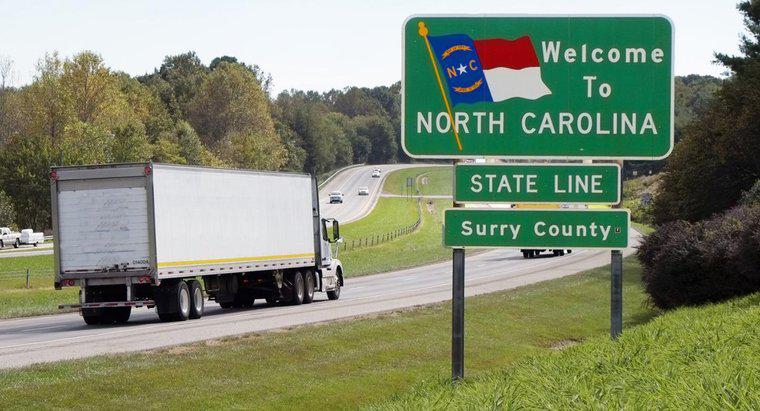 Wie kam North Carolina zu seinem Namen?