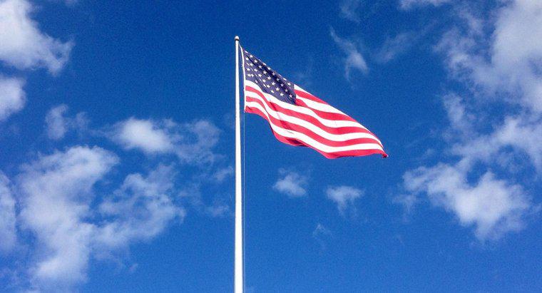 Was ist die richtige amerikanische Flaggenetikette?