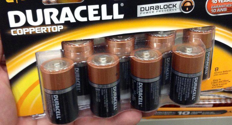 Wie lange halten Duracell-Batterien?