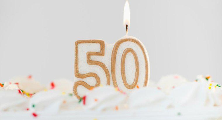 Was ist ein gutes Geschenk zum 50. Geburtstag für einen Mann?