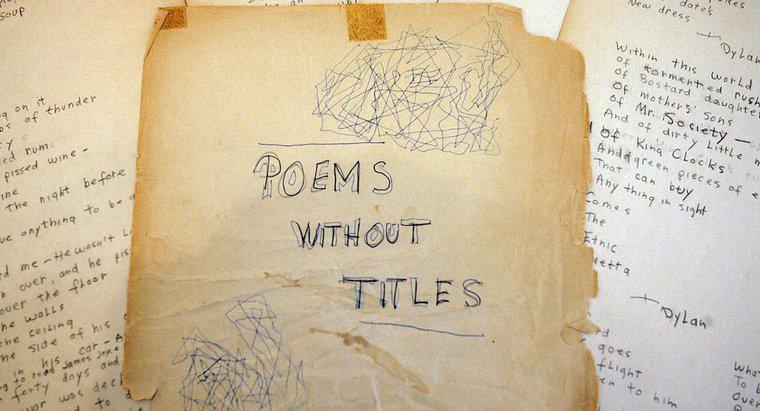 Was sind Konventionen in der Poesie?