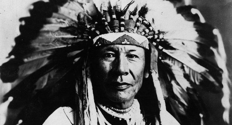 Was trugen die Blackfoot-Indianer?