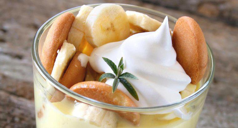 Was ist das Rezept für Bananenpudding mit Nabisco-Nilla-Waffeln?