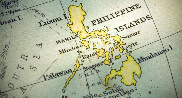 Welche Länder liegen in der Nähe der Philippinen?