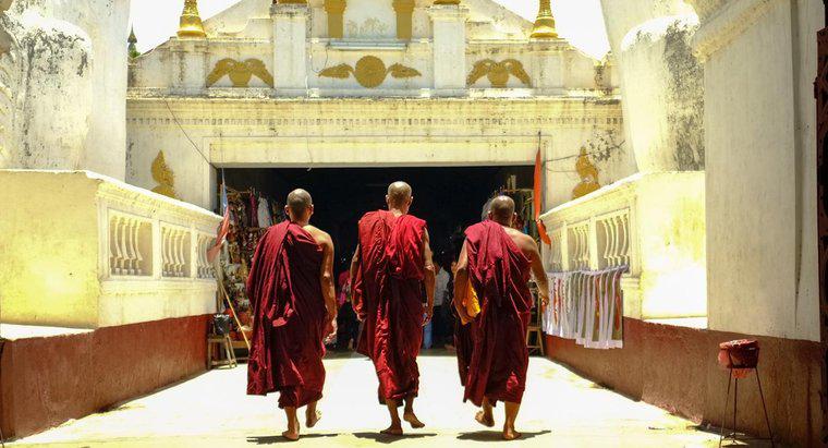 Was tragen Buddhisten?