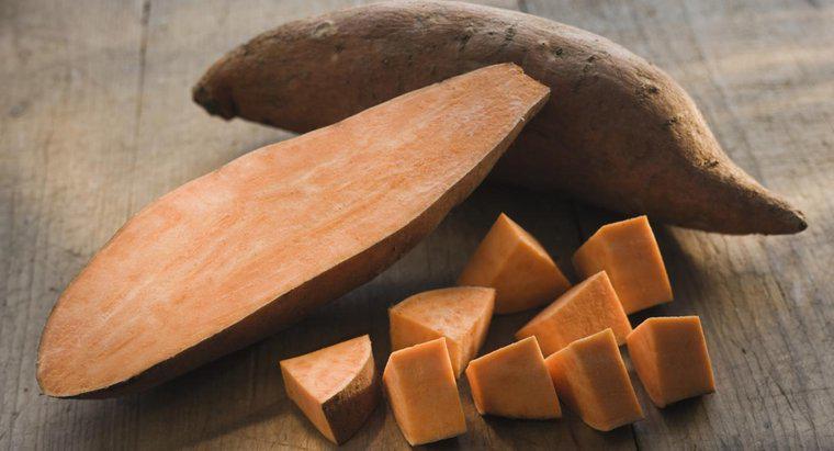 Wie viele Kalorien hat eine durchschnittliche Süßkartoffel?