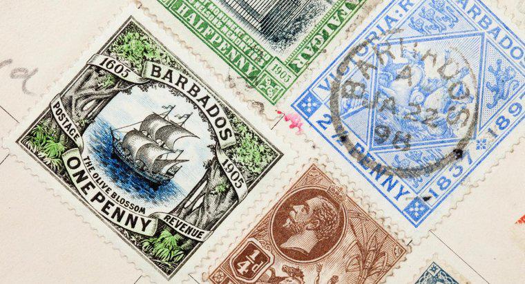 Wie erkennt man alte Briefmarken?