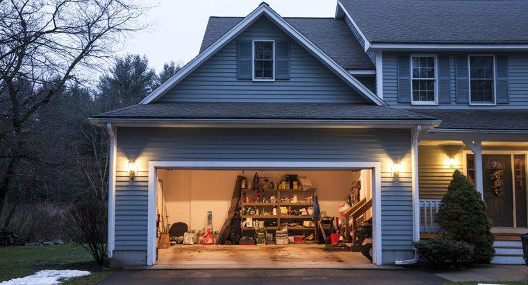 Wie groß ist eine typische Garage?