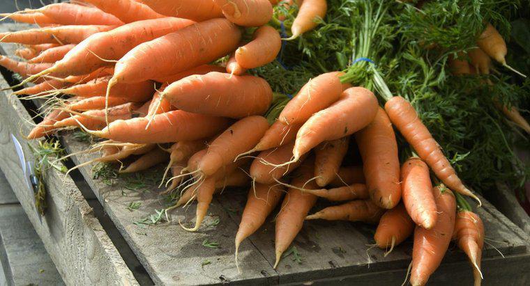 Wie viele Karotten in einem Bündel?