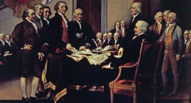 Was war die Grundüberzeugung der Unabhängigkeitserklärung?