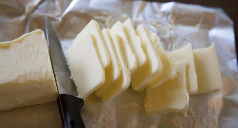 Wie viele Esslöffel sind in 1/3 Tasse Butter?