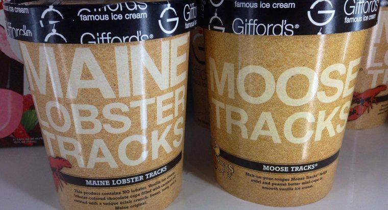 Was ist Moose Tracks Eiscreme?