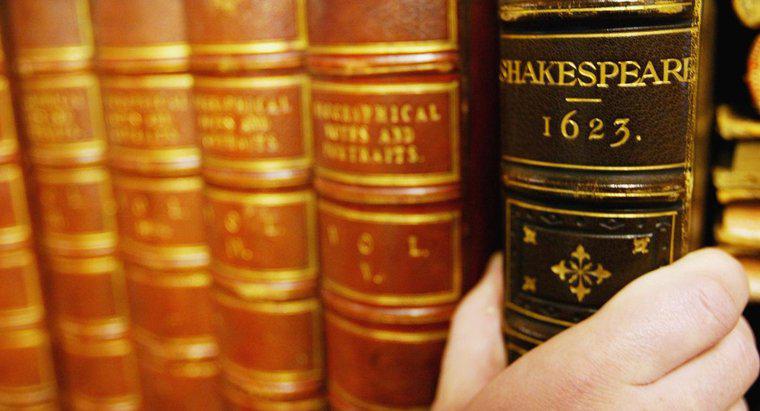 Welche drei Arten von Theaterstücken hat William Shakespeare geschrieben?
