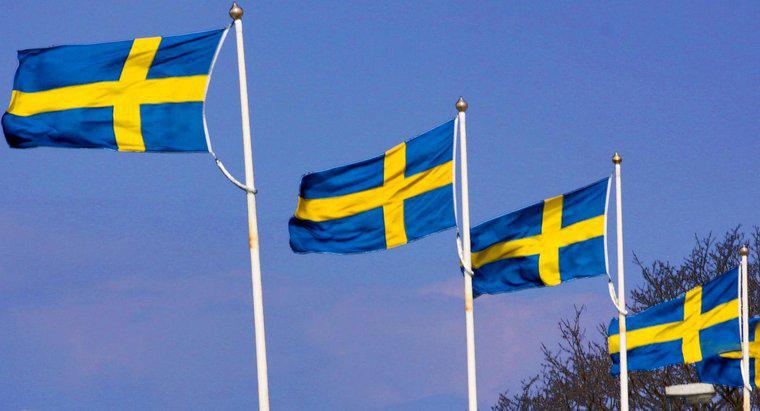 Was bedeuten die Farben der schwedischen Flagge?