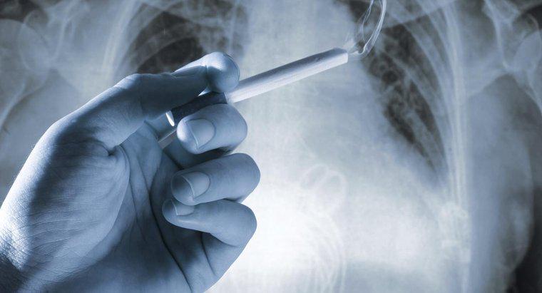 Was sind einige Symptome von Lungenkrebs?